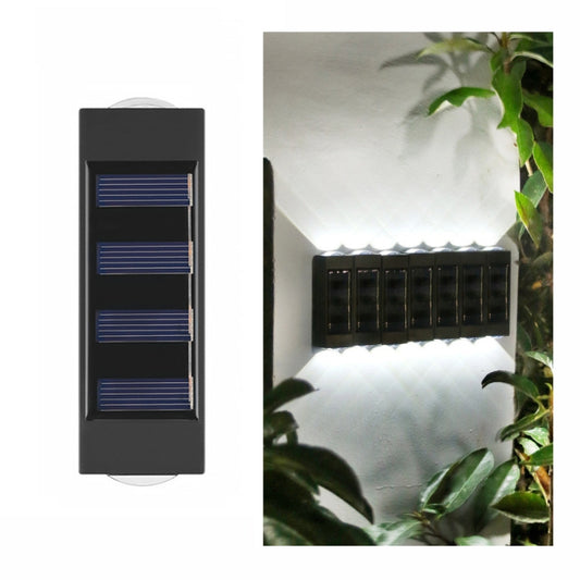 Solar Wall Lamp Outdoor Waterproof Up And Down Double-headed Spotlights, 2LED NiMH, 4LED NiMH, 6LED NiMH, 8LED NiMH, 10LED NiMH, 12LED Lithium, 16LED Lithium