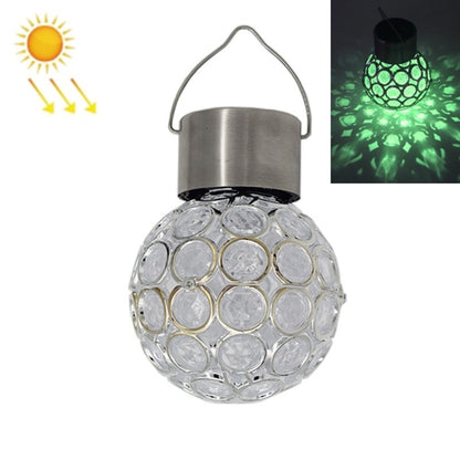 2 PCS Solar Hollow Ball Pendent Lamp Decorative Garden Light, 2 PCS Hollow Ball White, 2 PCS Hollow Ball Colorful