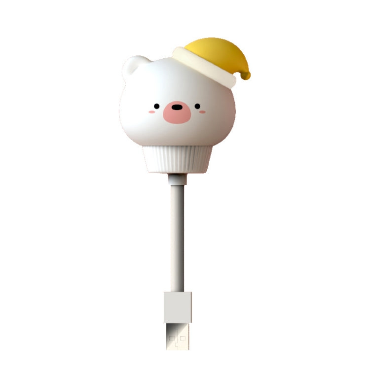 USB Night light LED Cute Bedroom Sleep Eye Protection Bedside Lamp, Regular Version, Remote Control Version