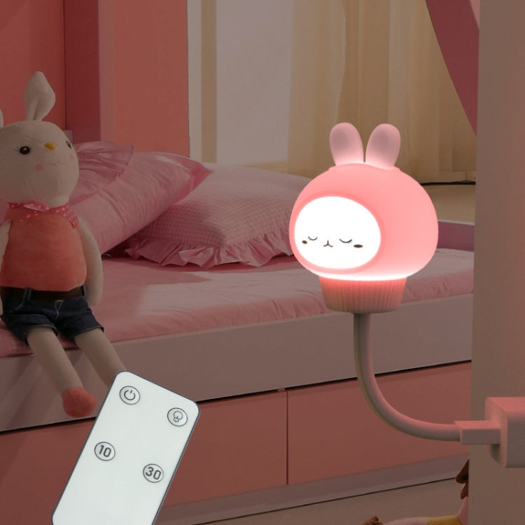 USB Night light LED Cute Bedroom Sleep Eye Protection Bedside Lamp, Regular Version, Remote Control Version