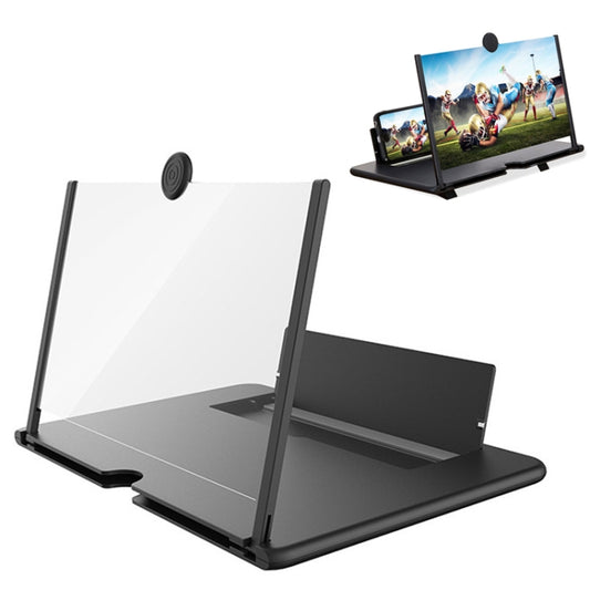 Pull-out Typed Ultra-clear 3D Mobile Phone Screen Stretching Bracket Amplifier, 10 inch, 12 inch