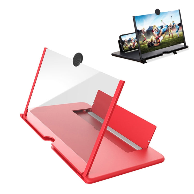 Pull-out Typed Ultra-clear 3D Mobile Phone Screen Stretching Bracket Amplifier, 10 inch, 12 inch