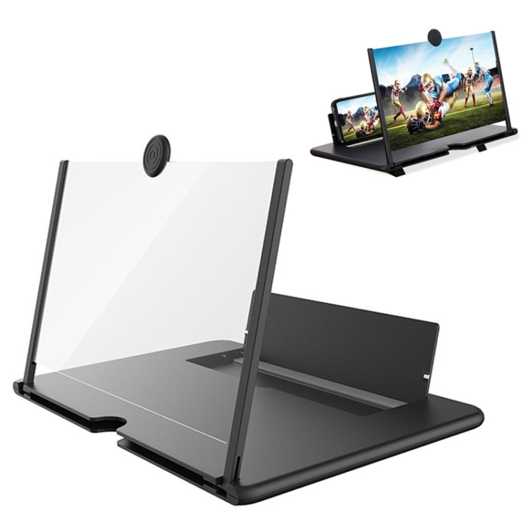 Pull-out Typed Ultra-clear 3D Mobile Phone Screen Stretching Bracket Amplifier, 10 inch, 12 inch
