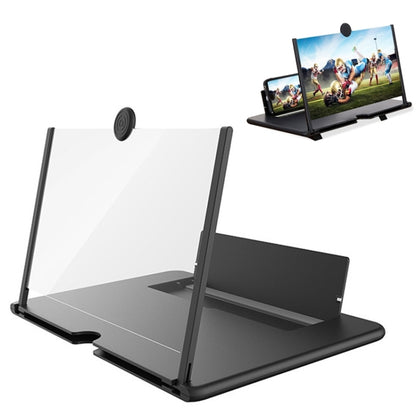 Pull-out Typed Ultra-clear 3D Mobile Phone Screen Stretching Bracket Amplifier, 10 inch, 12 inch