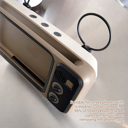 Retro Desktop Lazy Live TV Phone Holder for 4.7~6.2 inch Display Mobile Phone, Only Holder