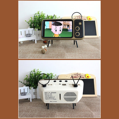 Retro Desktop Lazy Live TV Phone Holder for 4.7~6.2 inch Display Mobile Phone, Only Holder