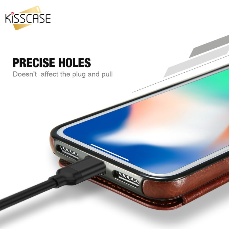 For iPhone XS Retro PU Leather Case Multi Card Holders Phone Cases, For iPhone XS