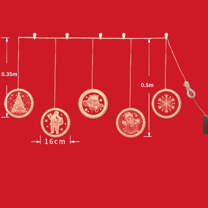 LED String Lights Christmas Decoration Lights Holiday Decoration Curtains USB Lights, USB
