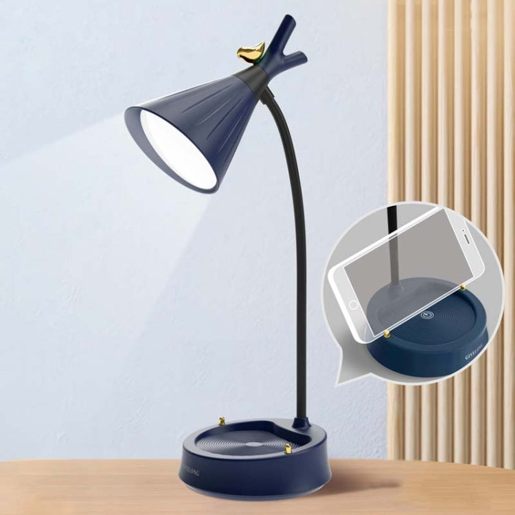 GIVELONG Forest Bird LED Touch Usb Table Lamp With Mobile Phone Holder Bedroom Bedside Night Light, GL361-1 Red, GL361-2 Yellow, GL361-3 Blue, GL361-4 Green, GL362-1 Pink, GL362-2 Yellow, GL362-3 Blue, GL362-4 Green, GL363-1 Red, GL363-2 Yellow        ...