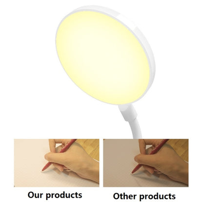 Charging 800mAh Single Color Temperature Three-level Adjustment LED Clip Desk Lamp USB Eye Protection Bedside Lamp, Plug-in, Charging 800mAh