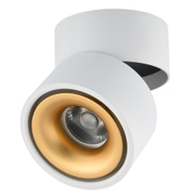 360 Degrees Rotatable Foldable COB LED Background Spot Light Surface Mounted Ceiling Lamp, 7W Warm White, 7W White, 10W Warm White, 10W White, 12W Warm White, 12W White