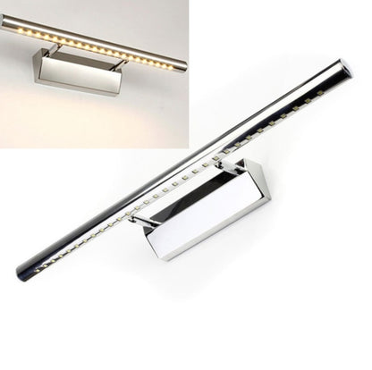 5W LED Wall Lamp Stainless Steel Bathroom Mirror Light, 40CM No Switch, 40CM With Switch