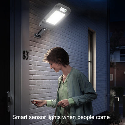 Solar Wall Light Outdoor Waterproof Human Body Induction Garden Lighting Household Street Light, 6 x 20LED, 4 x 32LED, 8 x 16LED, 6 x 25COB, 4 x 40COB, 8 x 20COB, 6 x 20LED With Remote Control, 8 x 16LED With Remote Control, 4 x 32LED With Remote Contr...
