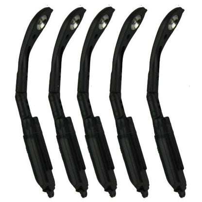 5 PCS Mini Eye-protection Clip-on Book Lights Folding LED Night Lamp, Clip-on Book Lights