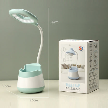 USB Charging LED Desk Light Eye Protection Lamp with Pen Holder and Phone Holder, CS276-1 Pink, CS276-1 Blue, CS276-1 Green, CS276-1 Yellow, CS276-1 Black, CS276-3 Pink, CS276-3  Blue, CS276-3 Green, CS276-3 Yellow, CS276-3 Black, CS276-4 Pink         ...