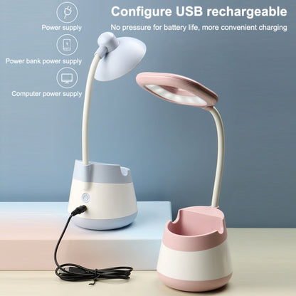 USB Charging LED Desk Light Eye Protection Lamp with Pen Holder and Phone Holder, CS276-1 Pink, CS276-1 Blue, CS276-1 Green, CS276-1 Yellow, CS276-1 Black, CS276-3 Pink, CS276-3  Blue, CS276-3 Green, CS276-3 Yellow, CS276-3 Black, CS276-4 Pink         ...