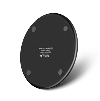 K8 15W Universal Aluminum Alloy Mobile Phone Wireless Charger, with 1m Cable, with 50cm Cable