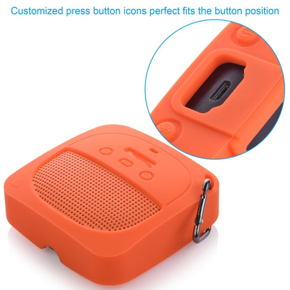 Anti-Drop Silicone Audio Storage Protective Cover For Bose Soundlink Micro, Silicone case  Dark Gray, Silicone case  Light Grey, Silicone case Stone Blue, Silicone case  Blue, Silicone case  Orange