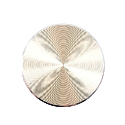 10 PCS CD Texture Aluminum Alloy Magnetic Sheet Magnetic Patch Set For Car Phone Holder, With Alcohol Cotton Sheet And Protective Film, Black, Silver, Tyrant Gold, Rose Gold