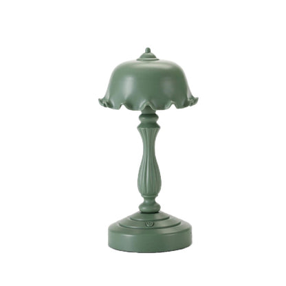 Retro Charging Table Lamp Bedroom Bed LED Eye Protection Light, LD05 Lotus Gray Green, LD05 Lotus Rose Red, LD05 Lotus Light Green, LD05 Lotus White, LD05 Lotus Pink, LD05 Lotus Light Blue, LD05 Lotus Yellow, LD05 Lotus Gray Blue                       ...