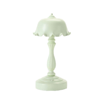 Retro Charging Table Lamp Bedroom Bed LED Eye Protection Light, LD05 Lotus Gray Green, LD05 Lotus Rose Red, LD05 Lotus Light Green, LD05 Lotus White, LD05 Lotus Pink, LD05 Lotus Light Blue, LD05 Lotus Yellow, LD05 Lotus Gray Blue                       ...
