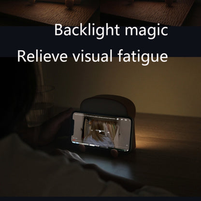 F-L-01 Toast Bread Night Light With Mobile Phone Holder Children Bedroom Timing Sleep Light, F-L-01 Toast Bread Gluttonous, F-L-01 Toast Bread Snooze, F-L-01 Toast Bread Playful