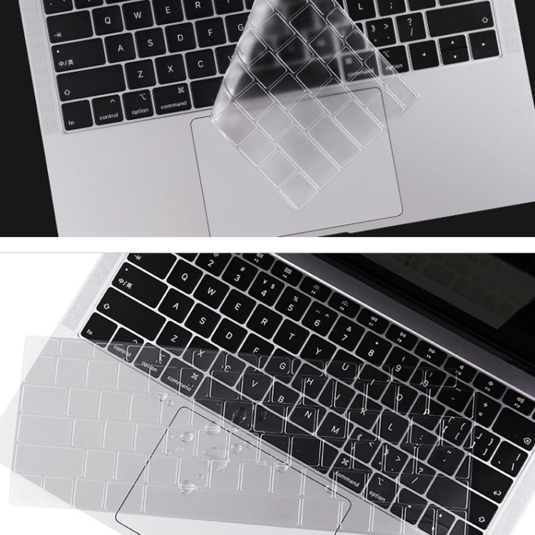 0.13mm Transparent TPU Laptop Keyboard Protective Film, For MacBook Air 11.6 inch A1370 & A1465, For MacBook Retina 12 inch A1534, For MacBook Pro 13.3 inch A1708 (without Touch Bar), For MacBook Air 13.3 inch A1369 & A1466                             ...