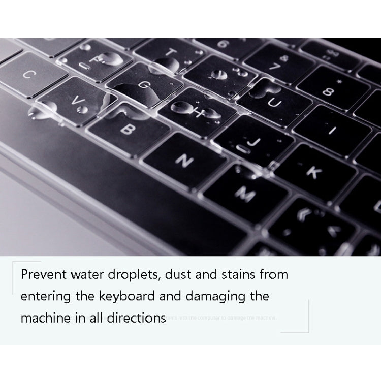 0.13mm Transparent TPU Laptop Keyboard Protective Film, For MacBook Air 11.6 inch A1370 & A1465, For MacBook Retina 12 inch A1534, For MacBook Pro 13.3 inch A1708 (without Touch Bar), For MacBook Air 13.3 inch A1369 & A1466                             ...