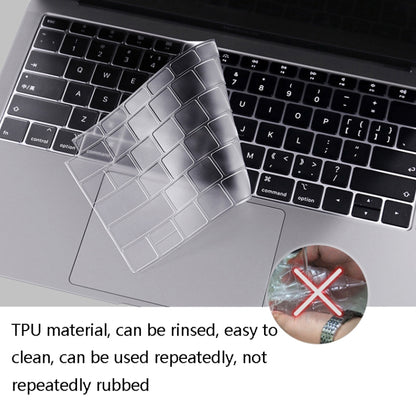 0.13mm Transparent TPU Laptop Keyboard Protective Film, For MacBook Air 11.6 inch A1370 & A1465, For MacBook Retina 12 inch A1534, For MacBook Pro 13.3 inch A1708 (without Touch Bar), For MacBook Air 13.3 inch A1369 & A1466                             ...