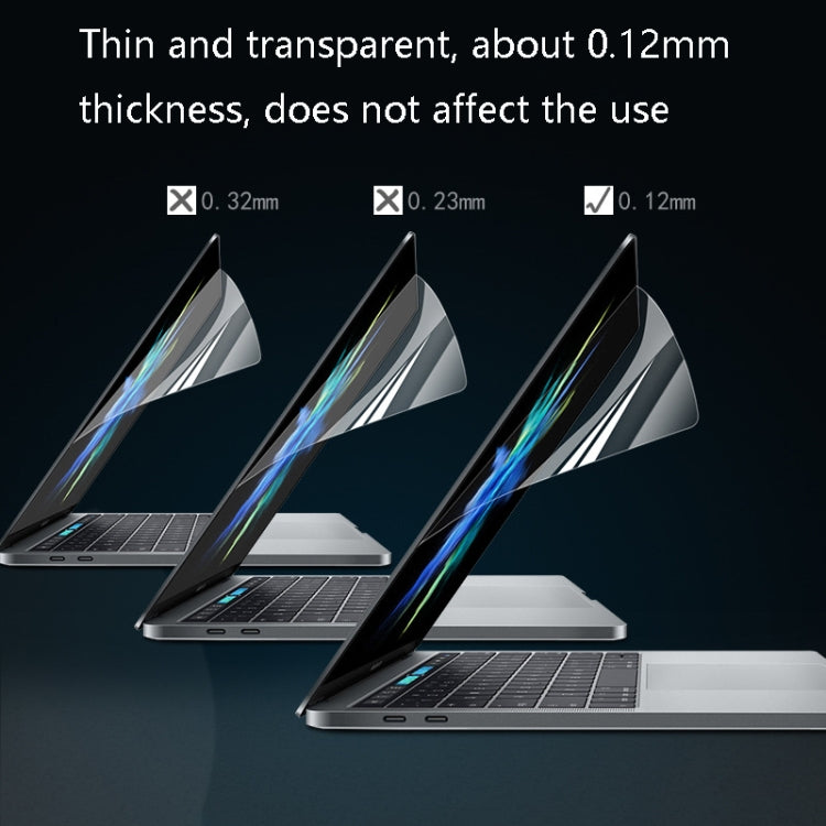 0.12mm 4H HD Translucent PET Laptop Screen Protective Film, For MacBook Air 11.6 inch A1465 / A1370, For MacBook Retina 12 inch A1534, For MacBook Pro 13.3 inch A1708 / A1706 / A1989 / A2159, For MacBook Pro 13.3 inch A1278 (with Optical Drive)        ...