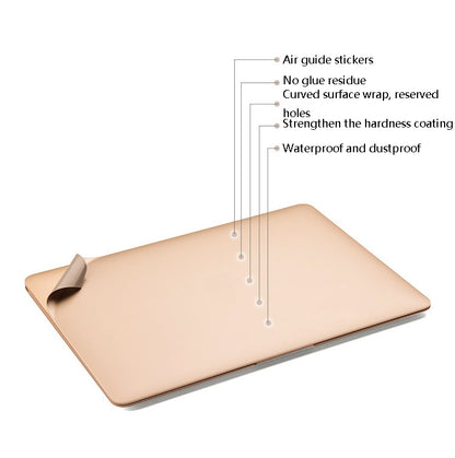 JRC Laptop Film Computer Top Shell Body Protection Sticker, For MacBook Air 11.6 inch A1370 / A1465, For MacBook Air 13.3 inch A1466 (2012 - 2017), For MacBook Pro Retina 13.3 inch A1425 / A1502, For MacBook Pro Retina 15.4 inch A1398                  ...