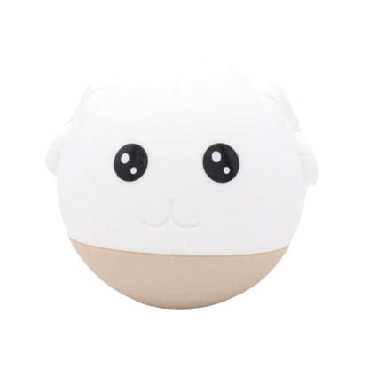 ZD-26 Silicone Children With Sleep Pat Night Light, ZD-26 Goat Colorful, ZD-26 Goat Warm Light