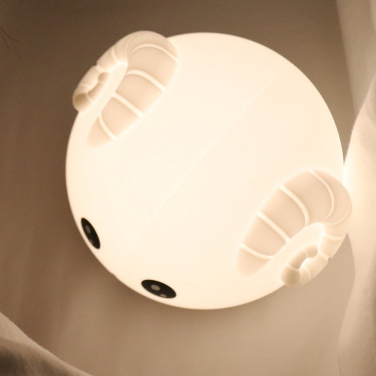 ZD-26 Silicone Children With Sleep Pat Night Light, ZD-26 Goat Colorful, ZD-26 Goat Warm Light