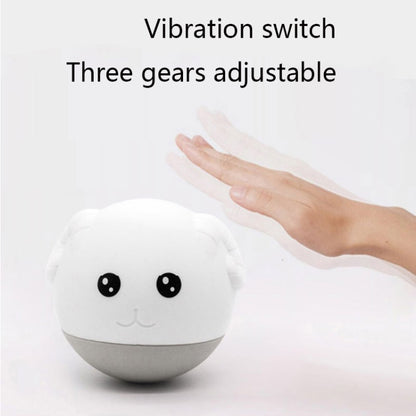 ZD-26 Silicone Children With Sleep Pat Night Light, ZD-26 Goat Colorful, ZD-26 Goat Warm Light