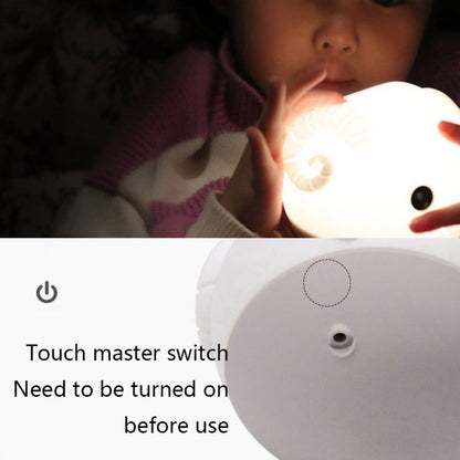 ZD-26 Silicone Children With Sleep Pat Night Light, ZD-26 Goat Colorful, ZD-26 Goat Warm Light