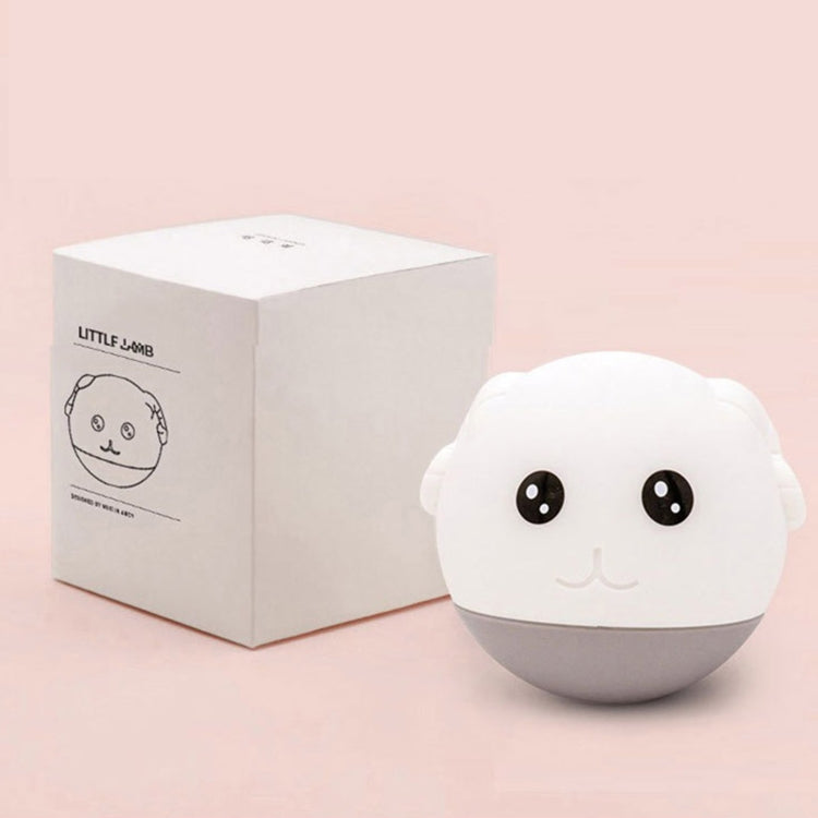 ZD-26 Silicone Children With Sleep Pat Night Light, ZD-26 Goat Colorful, ZD-26 Goat Warm Light