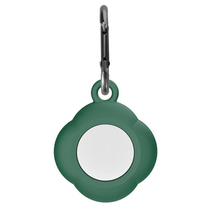 3 PCS Tracker Anti-Lost Silicone Protective Cover with Carabiner for AirTag 2nd Gen / AirTag 1st Gen