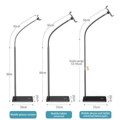SSKY L6 Bedside Sofa Live Landing Phone Tablet Computer Bracket, Style:, L6 Phone Version (Black), L6 Base Heavy Version (White), L6 Base Heavy Version (Black), L6 Base Heavy Telescopic Version (Black), L6 Experience Version (White)                    ...