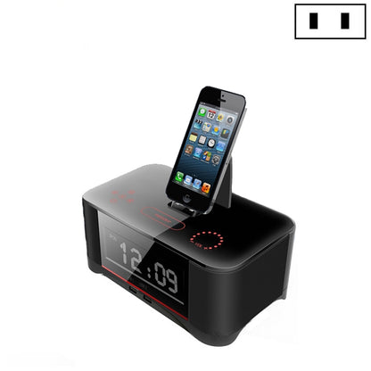 A8 Charging Base Audio NFC Bluetooth Speaker Alarm Clock, US Plug, EU Plug, UK Plug
