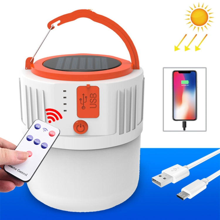 Solar LED Bulb Light Household Emergency Light Mobile Night Market Lamp, Style:, V65 8W  24 LED 2 Battery, V65 8W 24 LED 2 Battery + Power Output, V65 8W 24 LED 2 Battery + Remote Control, V66 8W 42 LED 3 Battery, V66 8W 42 LED 3 Battery + Power Output...