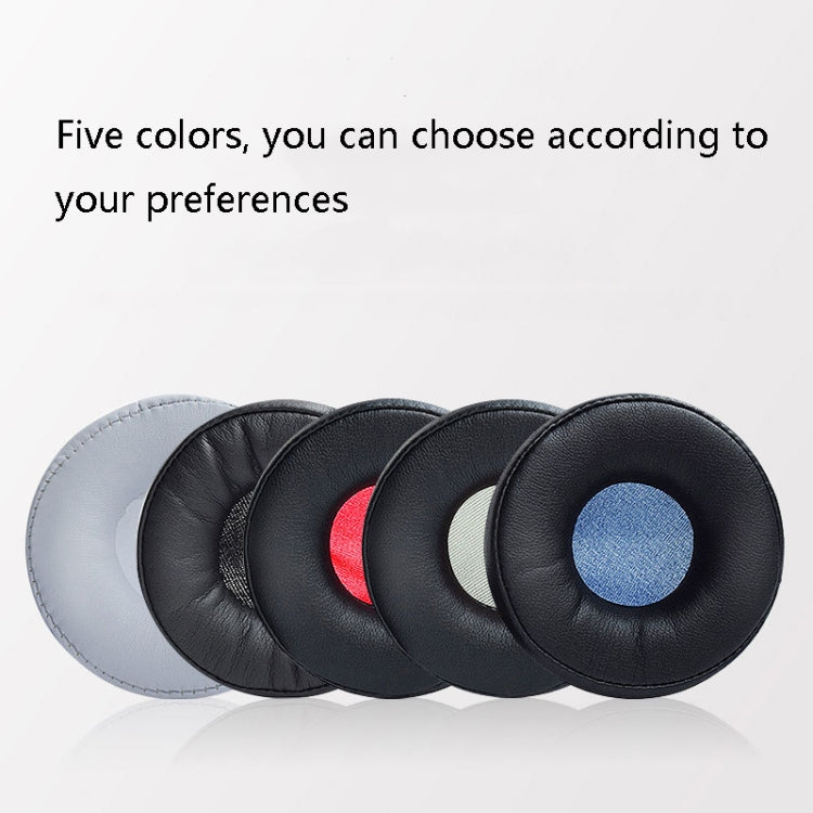 2 PCS Headphone Sponge Cover Headphone Leather Cover For Jabra Revo Wireless, Colour: Black Black Net, Black Black Net, Black Red Net, Black Blue Net, White White Net, Black Gray Net