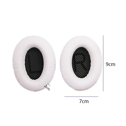 2 PCS Headset Sponge Cover For BOSE QC15 / QC2 / QC25 / AE2 / AE2i, Print Color + Blue LR, White + Blue LR, Print Color + Black, Black + Black, White + Black, Print Color + Gray, Khaki  + Gray, Coffee  + Gray, White  + Gray, Gray  + Gray               ...
