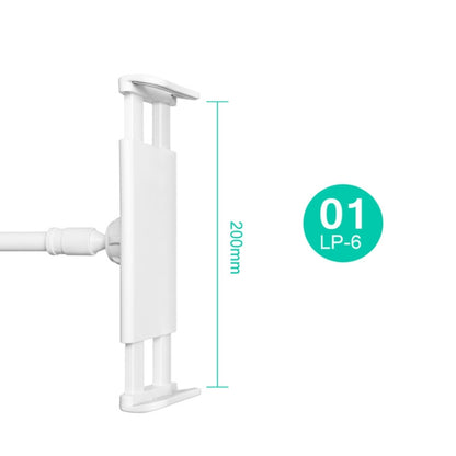 LP-6 Tablet Mobile Phone Lazy Bracket Detachable Bed Bracket, Style:, Two-stage (Golden), Two-stage （Silver), Two-stage (Cute Pink), Two-stage (Titanium Gray), Two-stage (Blue), Three-stage (Golden), Three-stage (Silver), Three-stage (Cute Pink)       ...