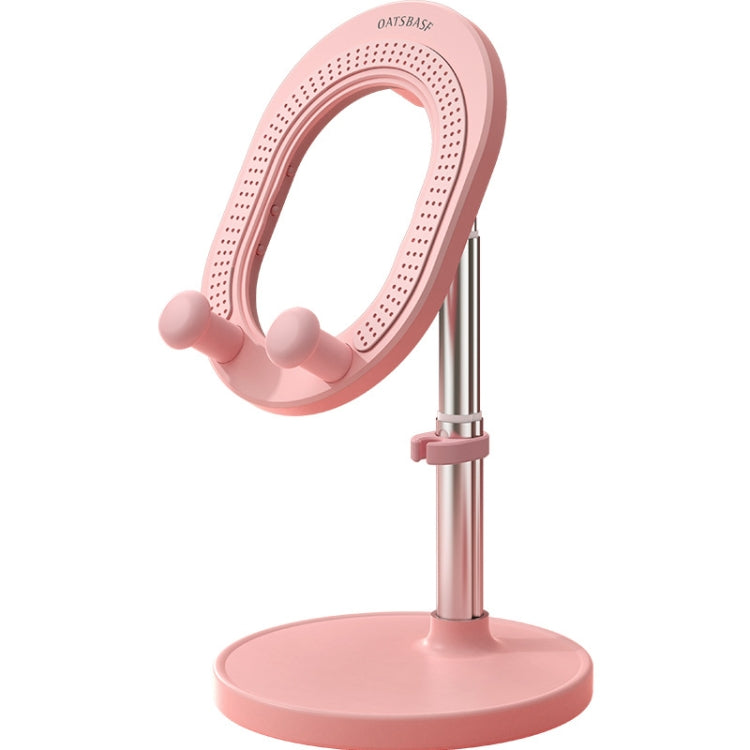 OATSBASF Live Telescopic Desktop Radiator Compact Portable Cooling Phone Holder, Standard:, Bracket White, Bracket Pink, Bracket Green, Radiator Pink, Radiator Green