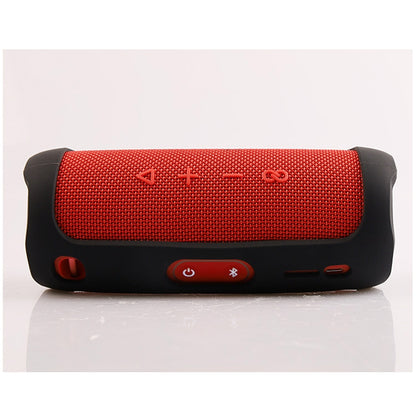 JBA-F5 Bluetooth Speaker Case Environmentally Friendly Silicone Protective Shell for JBL Flip 5, Black, Red, Navy Blue