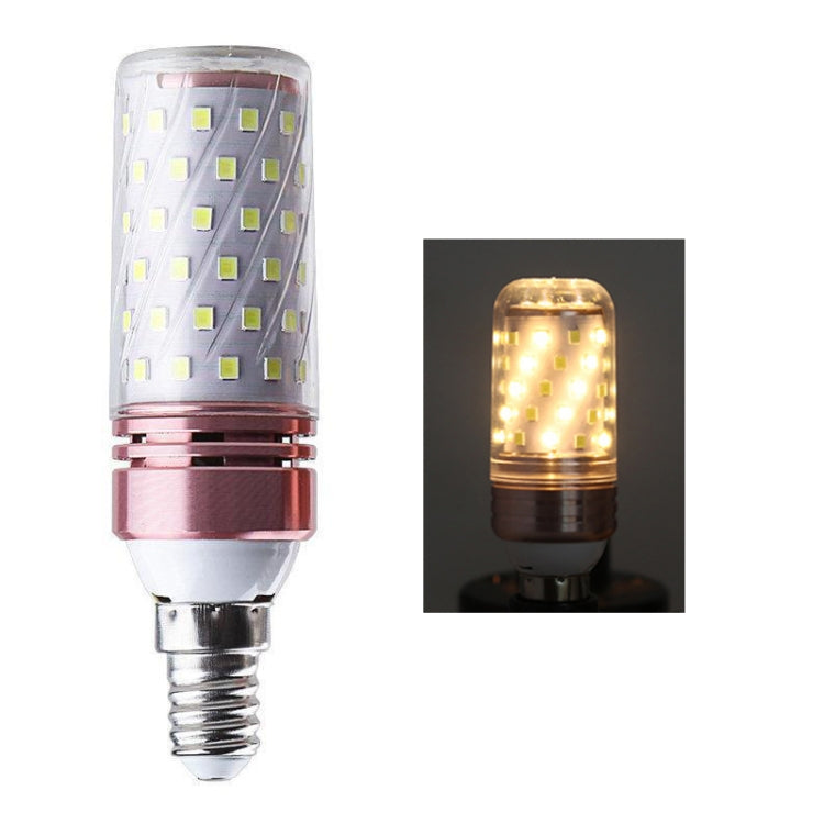 3 PCS No Flicker Corn Light Candle Bulb Screw Bulb, 12W-E14  Warm Light  Home Style, 12W-E14  Three-color Light Home Style, 12W-E14  Neutral Light Home Style, 12W-E14  Warm Light Engineering, 12W-E14  Three-color Light Engineering                      ...