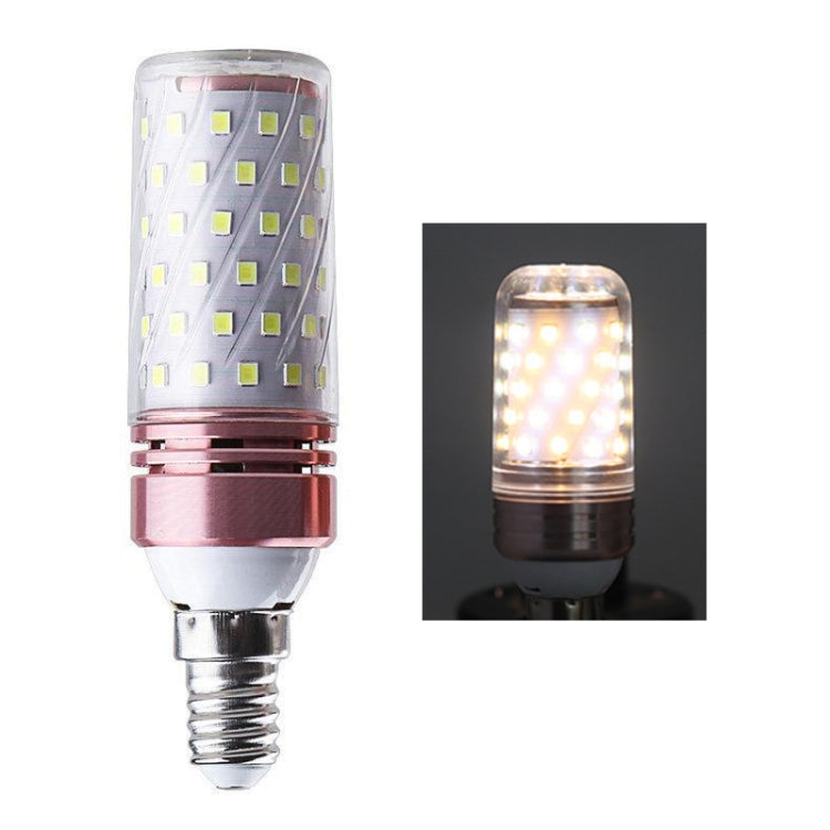 3 PCS No Flicker Corn Light Candle Bulb Screw Bulb, 12W-E14  Warm Light  Home Style, 12W-E14  Three-color Light Home Style, 12W-E14  Neutral Light Home Style, 12W-E14  Warm Light Engineering, 12W-E14  Three-color Light Engineering                      ...