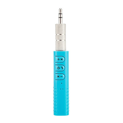 3.5mm Lavalier Bluetooth Audio Receiver with Metal Adapter, H-139 White, H-139 Green, H-139 Black, H-139 Blue, H-139 Red