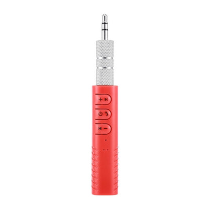 3.5mm Lavalier Bluetooth Audio Receiver with Metal Adapter, H-139 White, H-139 Green, H-139 Black, H-139 Blue, H-139 Red