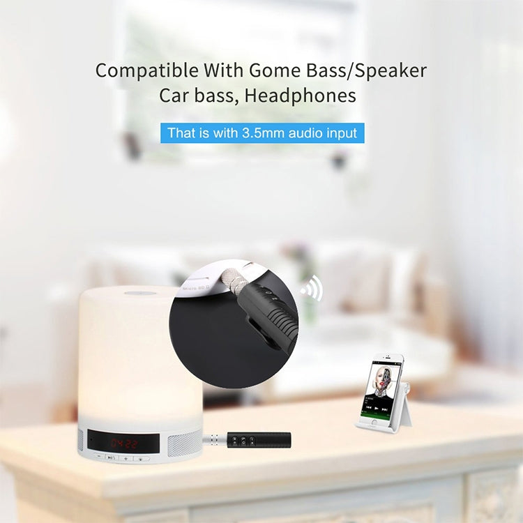 3.5mm Lavalier Bluetooth Audio Receiver with Metal Adapter, H-139 White, H-139 Green, H-139 Black, H-139 Blue, H-139 Red